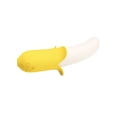 thumbnail image 3 of Pretty Love Banana Geek Silicone Clitoral Vibrator, Yellow, 3 of 5