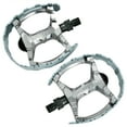 thumbnail image 2 of Wellgo Old school BMX MTB XC-II Bear Trap 1/2" Bicycle Pedals , Gray #WE2978, 2 of 4
