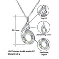 thumbnail image 5 of amangny Inspire Wife, The Only Thing More Badass Than a Court Reporter is a Court, Perfect Christmas Rising Phoenix Necklace for Wife, 5 of 6