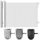 thumbnail image 1 of Puerta de Seguridad para Bebé, 180 * 86CM Puerta Retráctil de Malla para Niños y Mascotas, Puerta Extensible Ajustable para Bebé para Escaleras, Viviendas, Cocinas y Portales, Taladrado o Autoadhesivo, 1 of 5
