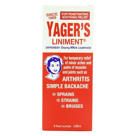 UPC 011169000084 product image for Yagers Liniment Different Creamy White Camphor - 8 Oz | upcitemdb.com