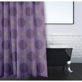 thumbnail image 3 of Simply Daisy 71" x 74" Zen Geometric Print Shower Curtain, 3 of 3