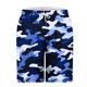 thumbnail image 3 of Pantalones Cortos de Cintura Elástica para Hombre con Bolsillos Camuflaje Impresión de Rodilla, Pantalones de Playa Casuales con Cordón Elástico, 3 of 4
