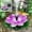 Purple, variant on Solar Power Pump,Water Lily Bird Bath Fountain, Artificial Floating Lotus Flowers Brushless Pumps for Fish Pond Garden Patio Aquarium and Outdoor Pool Decor
