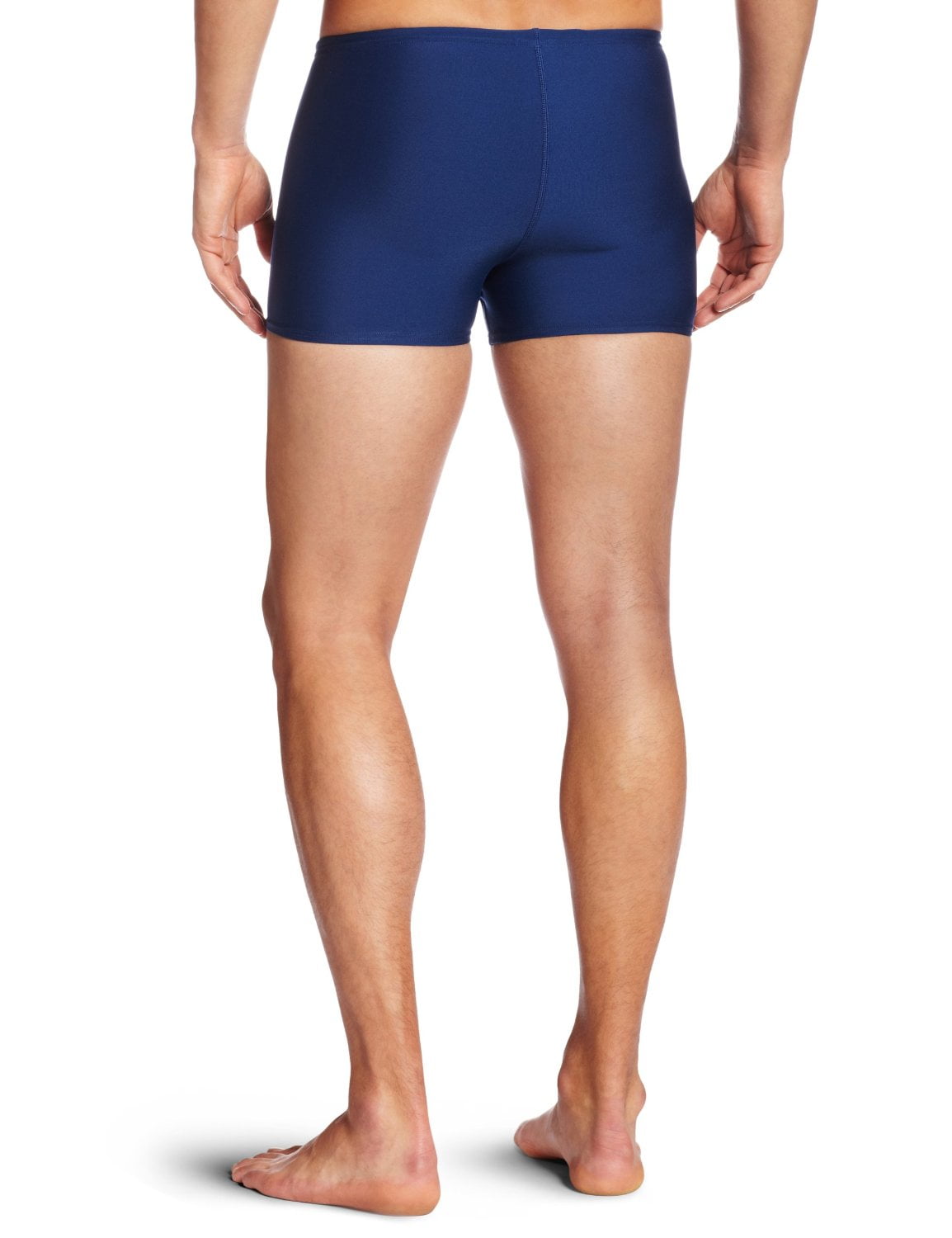 Men's Speedo 805016 Endurance Square Leg Swim Trunk (Navy 32 Waist