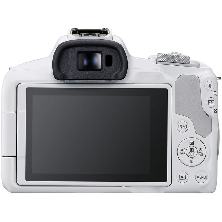 Canon EOS R50 Mirrorless Camera (White) - 5812C002 - Walmart.com