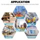 thumbnail image 3 of Copper Nails Furniture Fixing Golden Color Round Head for Carpentry Decoration 2030Pcs, 3 of 5