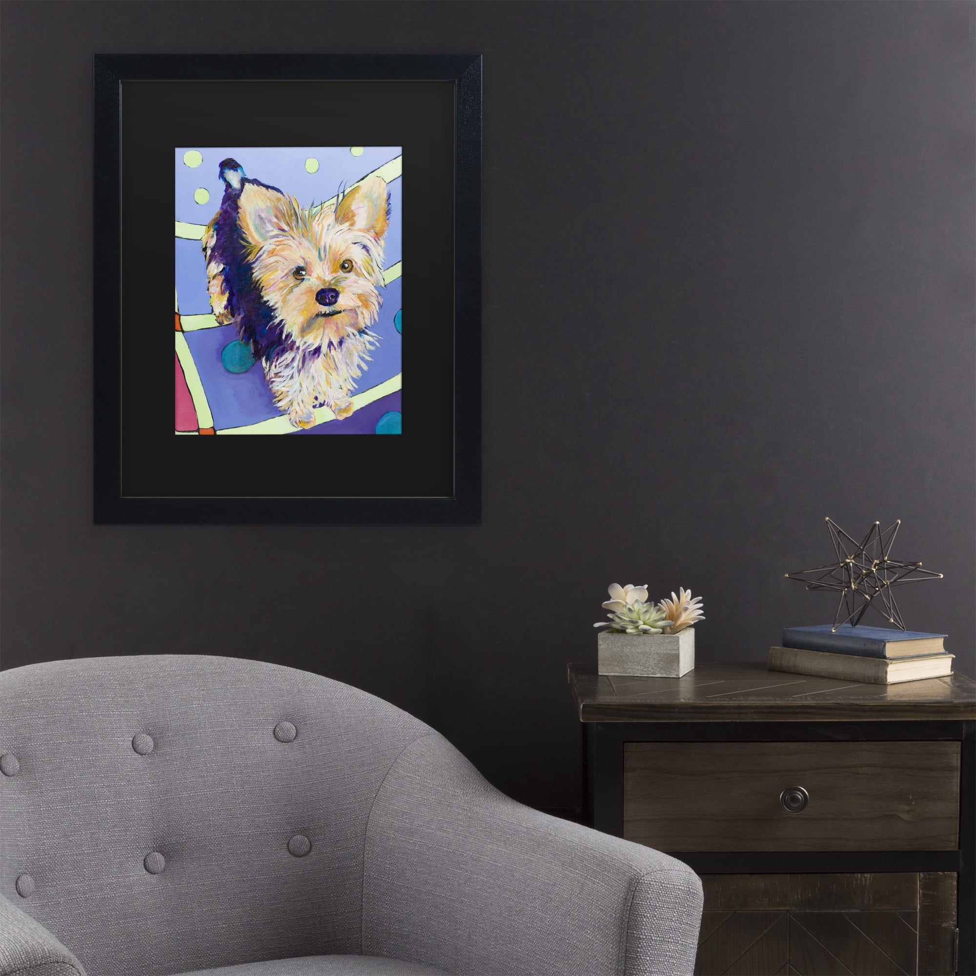 Trademark Fine Art 'Claire' Canvas Art by Pat Saunders-White