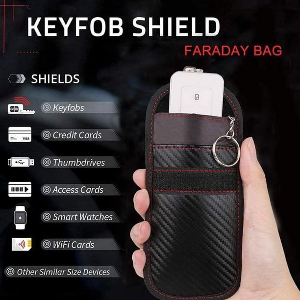 Faraday Auto Schlüsseltasche, Auto Schlüssel Signal Abschirmung