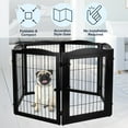 thumbnail image 5 of PETMAKER Extra Wide Freestanding Foldable Dog Gate, 5 of 6
