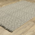thumbnail image 2 of Oriental Weavers Gillian Indoor/Outdoor Rug - 5560J - 7'10" x 10' - in Beige/ Black - Classic Casual Style, Water, Stain and Fade Resistant, Hose Clean, Patio, Outdoor Living Area Rug, 2 of 5