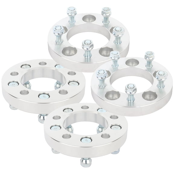 CCIYU (4) 1" Inch 5x4.75 to 5x4.75 Wheel Spacers Adapters 5 lug 12x1.5 25mm fit for Pontiac Firebird for Chevrolet Corvette S10 for GMC S15 Jimmy