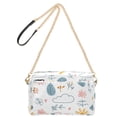 thumbnail image 2 of FORMRS Women Crossbody Purse with Chain Strap Vegan Leather Shoulder Handbag, Cartoon Doodles, 2 of 7