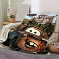 thumbnail image 4 of Cars Tow Mater Towing & Salvage Blanket - Soft Flannel Throw, All-Season Cartoon Design for Couch/Bed/Car Seat, Perfect Gift for Family & Friends (Car Accessories), 4 of 8