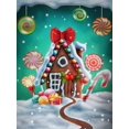 thumbnail image 1 of Pintura de diamantes AB 5D, cuadro de Papá Noel, mosaico de muñeco de nieve, bordado de dibujos animados, conjunto de punto de cruz, decoración del hogar de navidad, regalos de arte, 1 of 4
