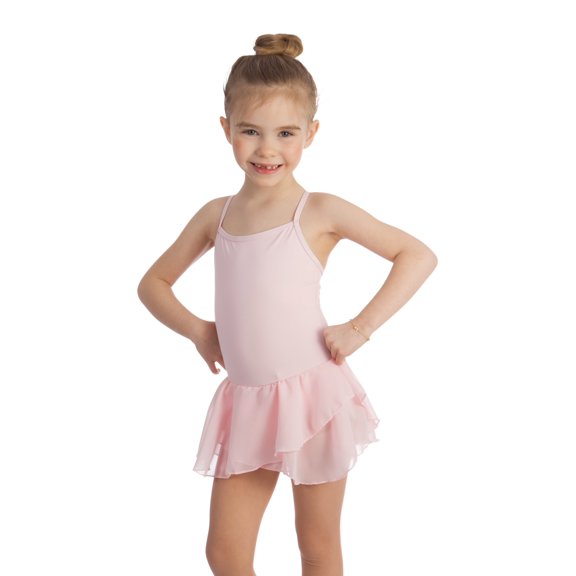 Elowel Baby Pink Cami Tutu Leotard Dress