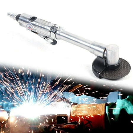 

YIYIBYUS 1/4 Air Angle Grinder Long Handle Pneumatic Polishing Cutting Machine Grinding Tool