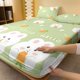 thumbnail image 4 of Set de sábanas con patrón de conejito verde morado - 140x200cm (55"x79") de 3 piezas de poliéster con fundas de almohada, diseño suave y adorable para la decoración del hogar, 4 of 5