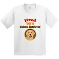 thumbnail image 3 of Inktastic Golden Retriever Dog Lover Youth T-Shirt, 3 of 5