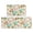 Pioneer Flower Floral Print Pattern-2, variant on Pioneer Flower Floral Print Pattern Anti Fatigue Kitchen Rugs Set Of 2, Non Slip Washable Decorative Floor Mats for Kitchen Sink Laundry, 17"x30" and 17"x47"