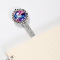 thumbnail image 3 of Galactic Planet Silver Lace-Edged Bookmark - Gift for Readers and Book Lovers, 3 of 5