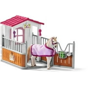 Schleich Horse Club Horse Stall with Lusitano Horses Toy Playset