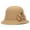 Camel, variant on Visland Ladies Winter Wool Bucket Hat 1920s Vintage Cloche Bowler Hat Stylish Fedora Church Derby Dress Party Hat