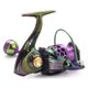 thumbnail image 5 of Carrete giratorio lizard Carrete de pesca de carrete giratorio 9 + 1 BB con carrete de fundición de cebo de aparejos de pesca de metal intercambiables izquierda derecha lizard Carrete giratorio, 5 of 7