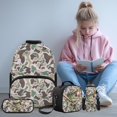 thumbnail image 3 of KUIFORTI Fish Camouflage Bookbag and Lunch Box Kid Backpack Set 4Pcs Boys Girls School Bag Pencil Sleeve Suitable for Elementary Primary Middle School Back to School Supplies, 3 of 7
