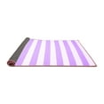 thumbnail image 2 of Ahgly Company Indoor Square Solid Purple Modern Area Rugs, 8' Square, 2 of 4