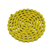 YBN Chain 1/2x1/8x112 Yellow. for bicycle Chain, bike chain, lowrider bikes, beach cruiser, chopper, limos, stretch, bmx