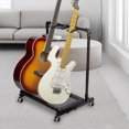 thumbnail image 1 of Multi Guitar Stand Metal And EVA Multiple Guitars Stand Rack With Wheels Body  For Folk Electric Acoustic Guitar, 1 of 8