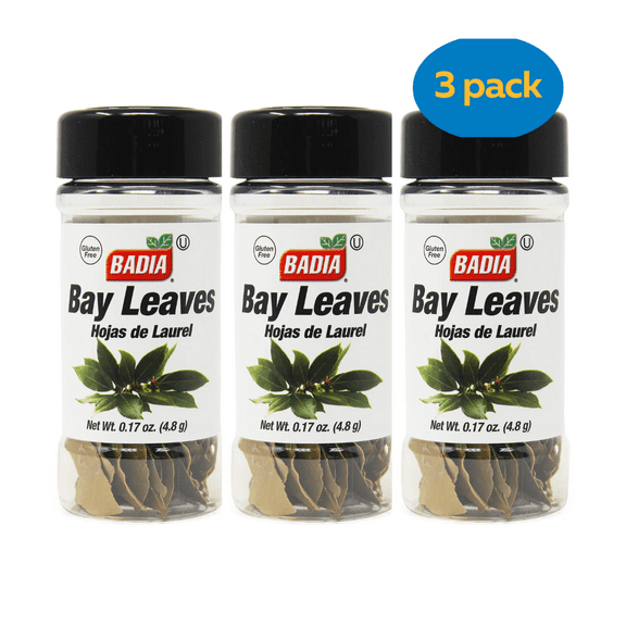 Badia Whole Bay Leaves, 0.17 oz., 3 Pack