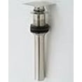 thumbnail image 2 of Jaclo 824-WH C.O. Style Square Top Finger Touch Drain without Overflow Holes, White, 2 of 2
