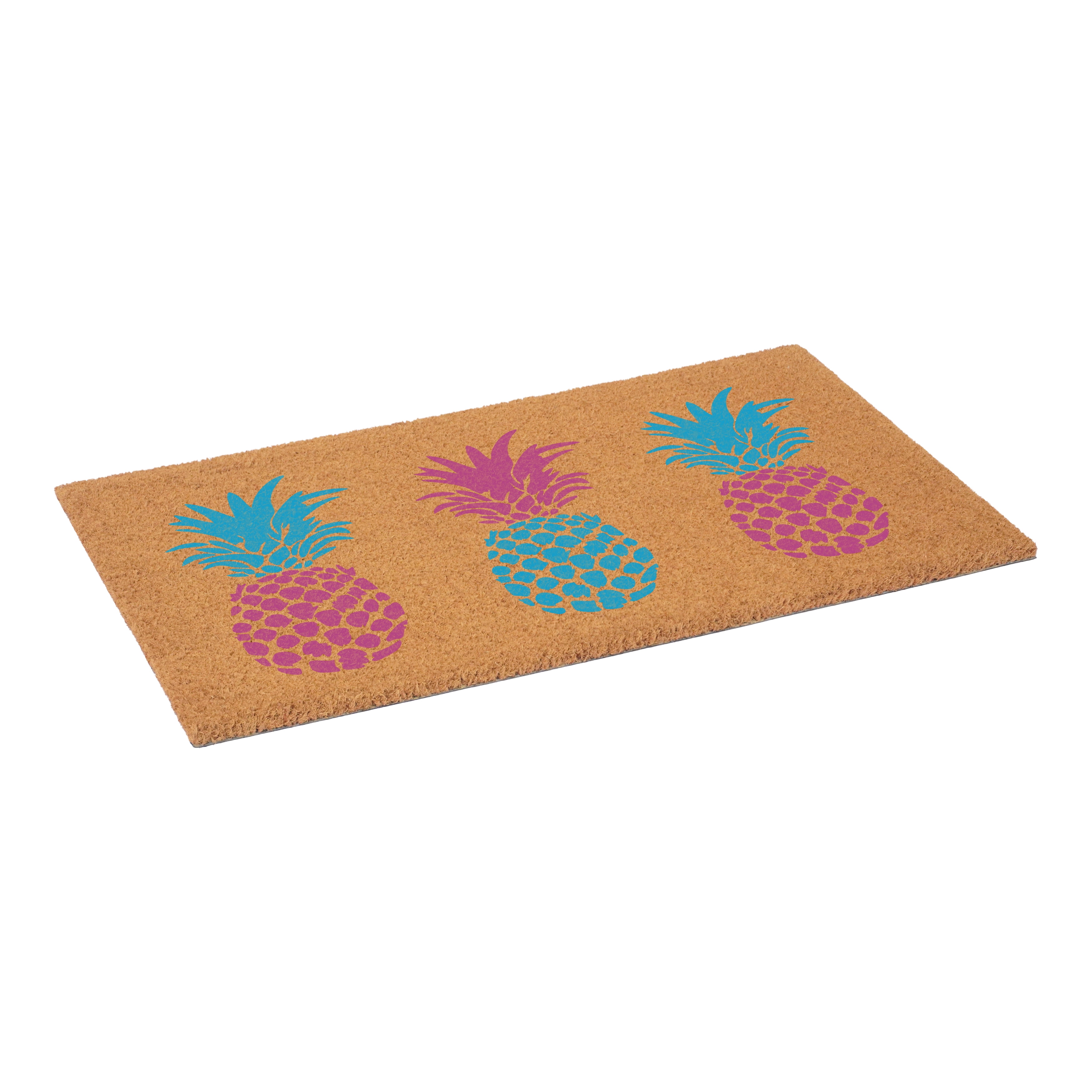 Calloway Mills 116321729 Southern Mix Pineapple Doormat, 17" x 29"