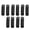 Black, variant on 10 Pack Silicone Pot Handle Covers, 2.95 x 0.78 in Non-Slip Anti-Scald Grips for Round and Half-Round Metal Handles, Suitable for Stew Pots Steamers and Traditional Cookware