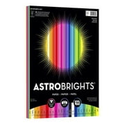 Astrobrights 25-Color Spectrum Pack, 24 lbs - 8.5 x 11 in. - Pack of 125
