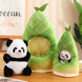 thumbnail image 5 of Cute Panda Plush with Bamboo Shoots ,Soft Panda in Bamboo Stuffed Animals Toy, Kawaii Panda Bear Plushies Doll Gifts for Kids Girls Boys Birthday Valentine(13.7inch), 5 of 5