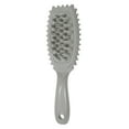 thumbnail image 1 of Cepillo de champú para cabello de borde ondulado Unique Bargains 1 Pc para masaje en la cabeza 8.86"x2.83"x1.3" Gris, 1 of 6