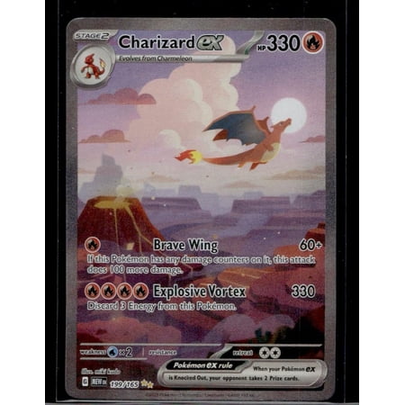 Pokemon Charizard ex 199/165