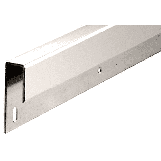 CRL D645P Polished 1/4" Deep Nose Aluminum JChannel