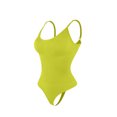 thumbnail image 2 of Viluyesy Shapewear for Womens, Seamless Slim Fit Tummy Control High Support Compression Comfort Thong Bodysuit Yellow L, 2 of 5