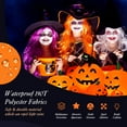 thumbnail image 6 of Patiojoy 7.5 FT Halloween Inflatable Pumpkin Combo with Witch Black Cat Blow up Pumpkin Decoration with LED Lights, 6 of 7