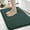 Blackish Green, variant on Thick Memory Foam Bath Mat Rug 24x16, Extra Soft Absorbent Bathroom Rug, Quick Dry Bath Mats, Non-Slip, Machine Washable Carpet for Bathroom, Tub and Shower, Home Decor Accessories, Beige