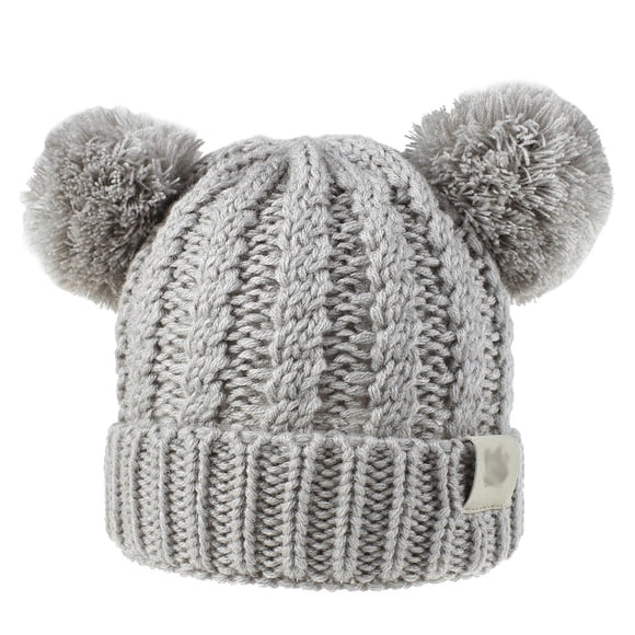 Gorro con bolas de pompones Qarigey para niños Gary Type3 NO3