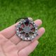 thumbnail image 2 of Religious Wheel Of Life Samsara Buddhist Jewelry Dharma Amulet Buddha Pendant Viking Necklace Men Women Talisman, 2 of 5