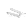 thumbnail image 2 of PENIKOKO 2Pcs Snowboard Wall Rack Horizontal Steel Storage Holder for Garage Use, 2 of 8