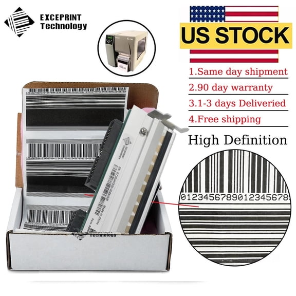 ✅ Printhead for Zebra S4M 203dpi Thermal Barcode Label Printer G41400M US STOCK✅