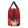 thumbnail image 3 of Lsque Mario Print Lunch Bag, Insulated Lunch Box, Small Leakproof Cooler Food Lunch Containers Reusable High Capacity Lunch Tote Bags for Work, Travel, Outdoor, 3 of 8