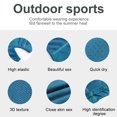 thumbnail image 2 of tamizeot Cycling Skiing Face Mask Outdoor Riding Hooded Windproof Soft Half Face Mask Elastic Headscarf Multifunction Breathable Mask lake blue 1Set, 2 of 6